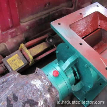 Rotary feeder dari flange unloader persegi